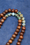 Mala Beads Rosewood and Turquoise Mala ML704