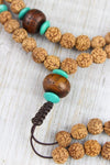 Mala Beads Rudraksha and Bodhi Seed Clarity and Concentration Mala ML526