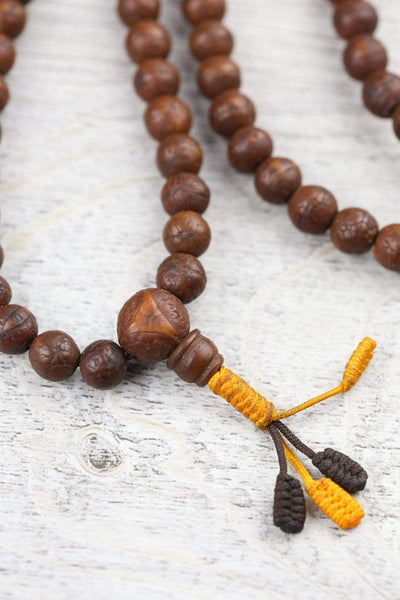 Mala Beads Sacred Wisdom Antique Bodhi Mala ML805
