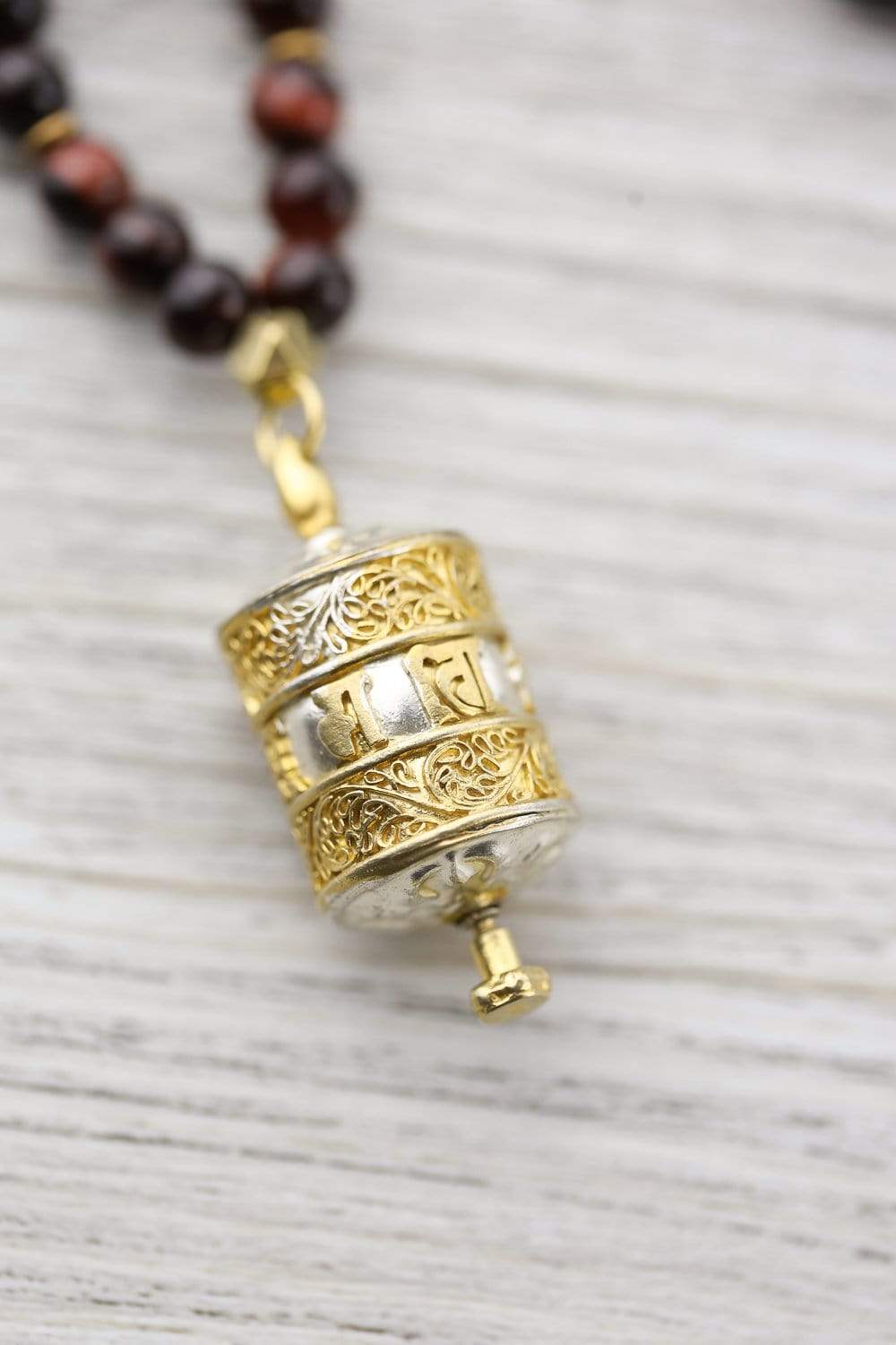 Spinning Prayer Wheel Mala DharmaShop - Main Image