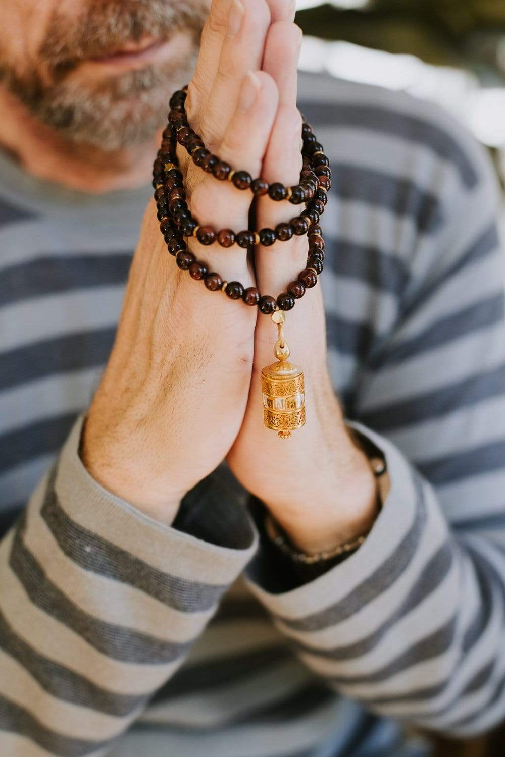 Spinning Prayer Wheel Mala DharmaShop