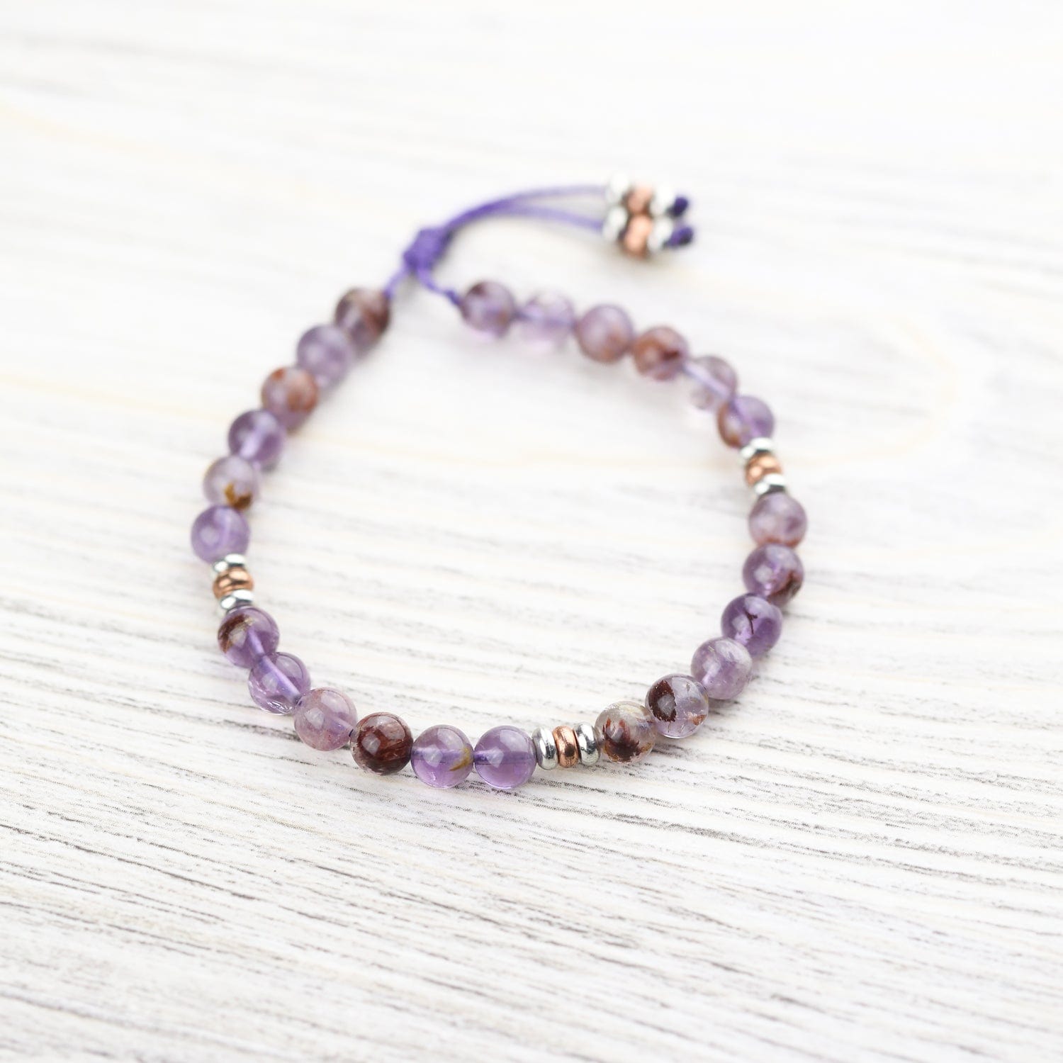 Mala Beads Super Seven Healing & Protection Bracelet WM616