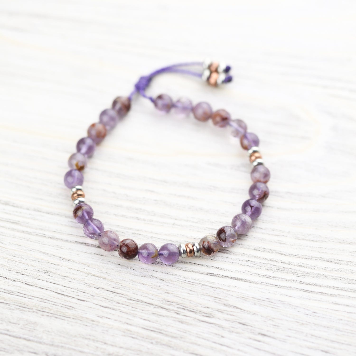 Super Seven Healing Protection Bracelet DharmaShop