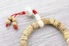 Mala Beads Tibetan Dzi and Bone Mala ML650