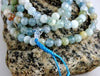 Mala Beads,Tibetan Style Default Aquamarine Mala beads ml046