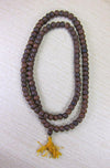 Mala Beads,Tibetan Style Default Bodhi seed Mala Yellow Tassle ml060a