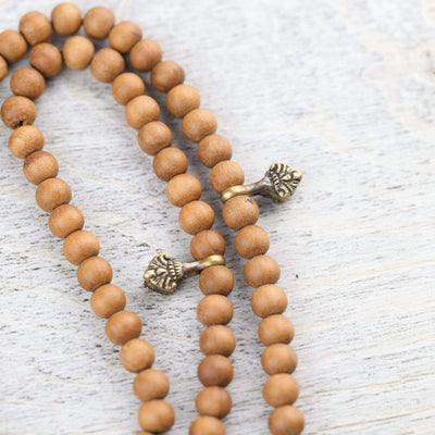 Traditional Floral Mala Counters