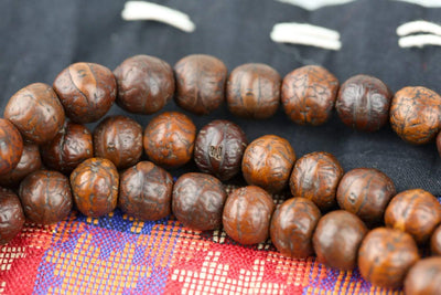 Mala Beads Traditional Tibetan Antique Bodhi Mala ML714