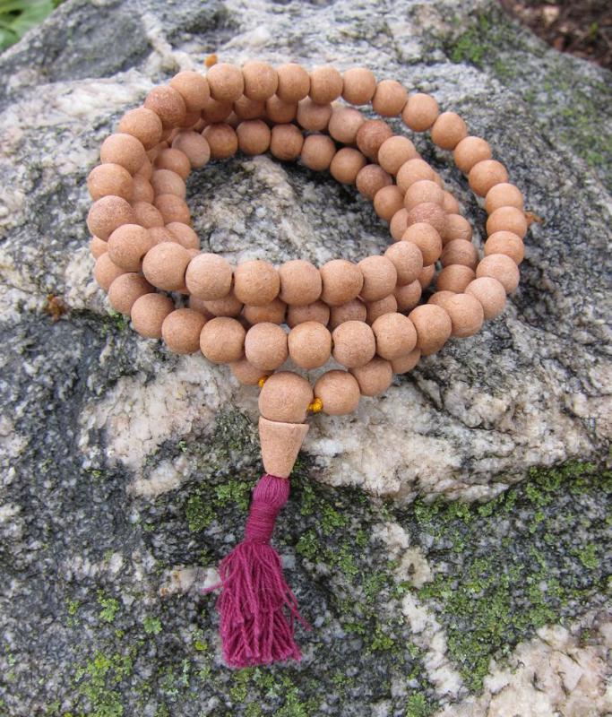 Tibetan Buddhist Mala Beads Sandalwood & Bodhi
