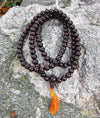 Mala Beads,Under 35 Dollars,Tibetan Style Default Small Red Wood Mala ml067