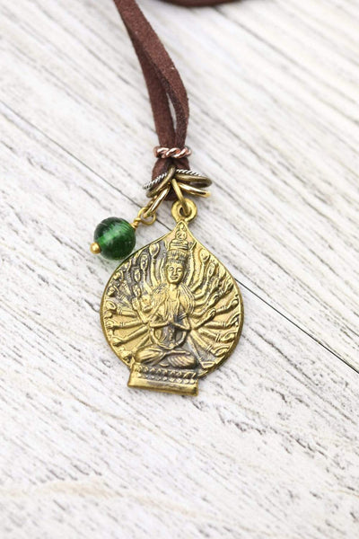 Necklaces Avalokiteshvara Protection Amulet Necklace JN828