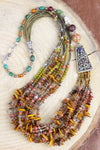 Necklaces Colorful Spirit of Nepal Necklace JN648