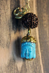 Necklaces Default Good Fortune Turquoise Buddha Necklace jn439