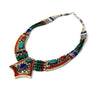 Necklaces Default One of a Kind Turquoise and Lapis Necklace jn179