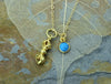 Necklaces Default Powerful Turquoise Thunder Necklace jn375