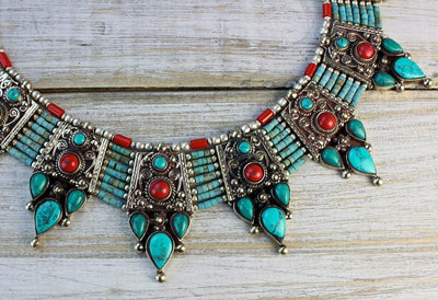 Necklaces Default The Beauty of the Himalayas Necklace jn556