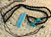 Necklaces Default Turquoise Mantra Necklace jn492
