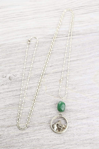 Necklaces Everest Necklace with Aventurine JN805