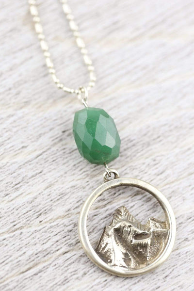 Necklaces Everest Necklace with Aventurine JN805