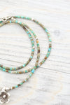 Necklaces In the Garden True Turquoise Necklace JN834