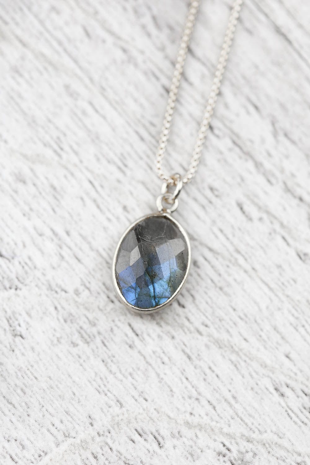 Necklaces Labradorite Intuition Necklace JN818