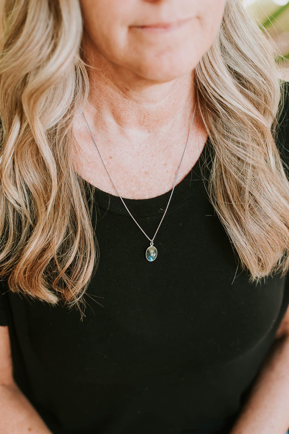 Necklaces Labradorite Intuition Necklace JN818