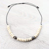 Necklaces Naga Shell & Fortune Wave Dzi Necklace JN825