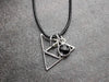 Necklaces Onyx Sacred Geometry Necklace JN736