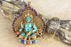 Necklaces Picturesque Thai Vermeil Buddha Necklace UN060