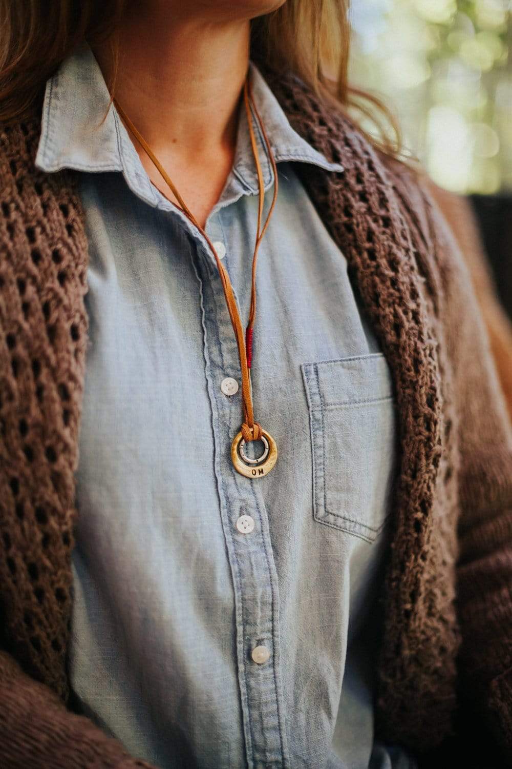 Necklaces Spiritual Om Necklace JN800