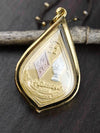 Necklaces Thai Golden Buddha Amulet Necklace jn759