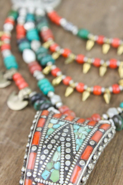 Necklaces Tibetan Necklace of Good Fortune JN653