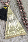 Necklaces Triangle Shakyamuni Thai Pendant Necklace JN660
