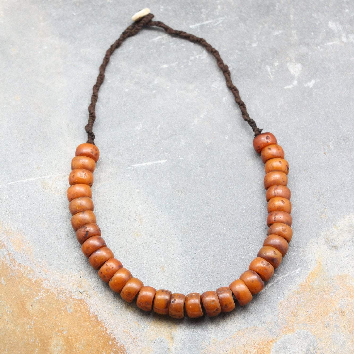 Necklaces Vintage Copal Amber Necklace JN762