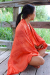 Om Default Free Coral OM Prayer Scarf With Order Over $50 FREECORALSCARF