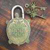 Monastery Turtle Lock from Nepal - DharmaShop