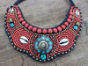 One of a Kind,Jewelry,New Items Default Large Traditional Tibetan Tie Necklace jn398