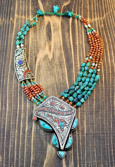 One of a Kind,Jewelry,New Items Default One of a Kind Nepali Necklace jn541