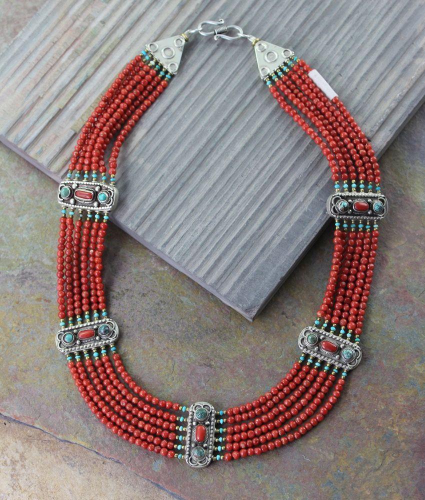 One of a Kind,Jewelry,New Items Default One of a Kind Vintage Coral Necklace jn101