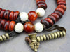 One of a Kind,Mala Beads,New Items,Tibetan Style,Men's Jewelry Default One of a Kind Bone Monk's Mala 13 monksmala13