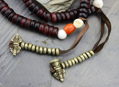 One of a Kind,Mala Beads,New Items,Tibetan Style,Men's Jewelry Default One of a Kind Bone Monk's Mala 8 monksmala09