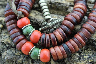 One of a Kind,Mala Beads,New Items,Tibetan Style,Men's Jewelry Default One of a Kind Monk's Mala 4 monksmala04