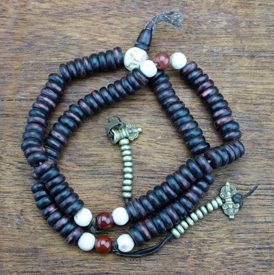 One of a Kind,Mala Beads,New Items,Tibetan Style,Men's Jewelry Default One of a Kind Monk's Mala 6 monksmala06