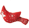 Ornaments Default Red Wool Cardinal Ornament ho001-red