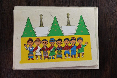 Paper Goods Default Himalayan Christmas Card Set pa011