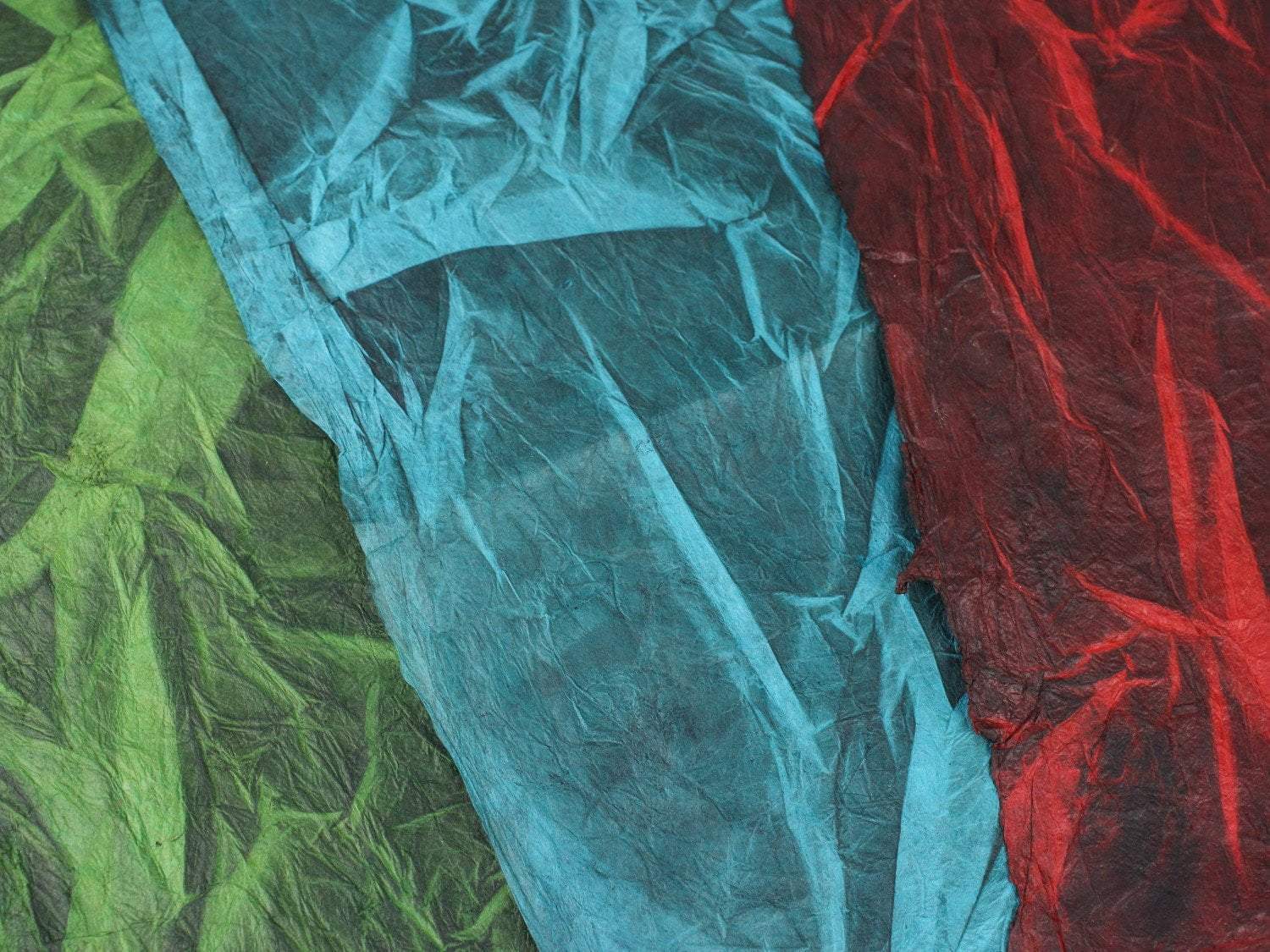 Paper Goods Red Colorful and Textured Nepalese Lokta Paper Sheets PA001.red