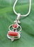 Pendants Default Absolutely Perfect Vintage Tibetan Coral and Silver Pendant jp331