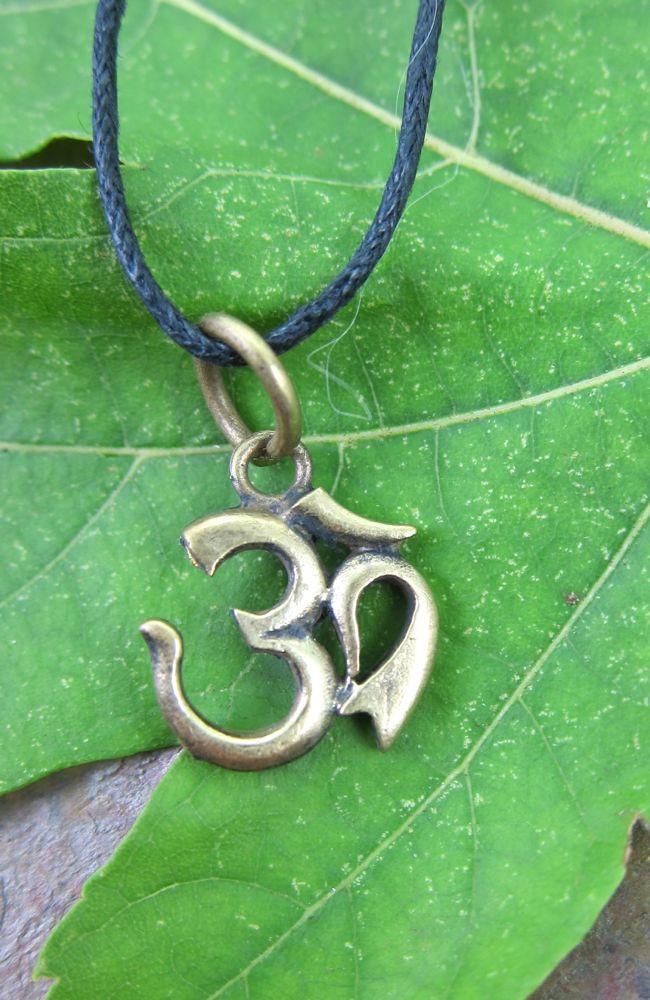 Pendants Default Brass Tibetan OM Pendant jp161