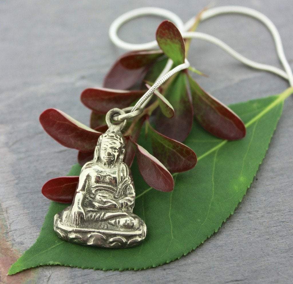 Pendants Default Silverplated Buddha Pendant jp337