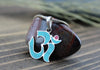 Pendants Default Sterling Silver and Turquoise Om Pendant jp467